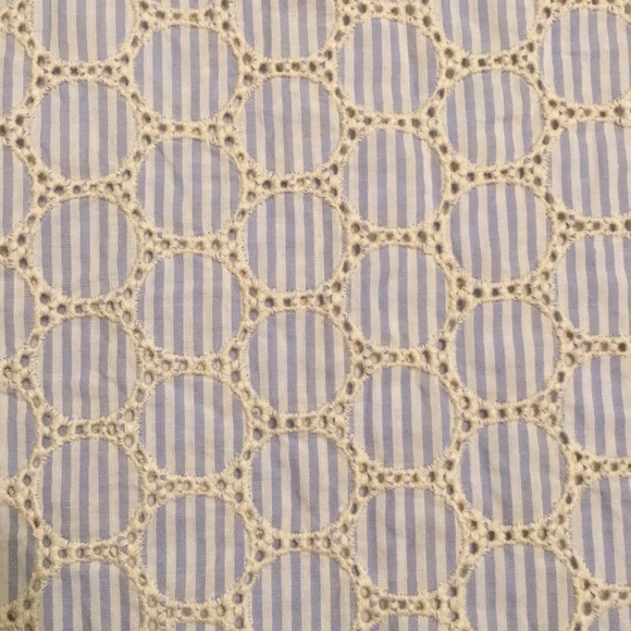 J. Crew Pinstriped Top (Size 4) - Picture 3 of 3